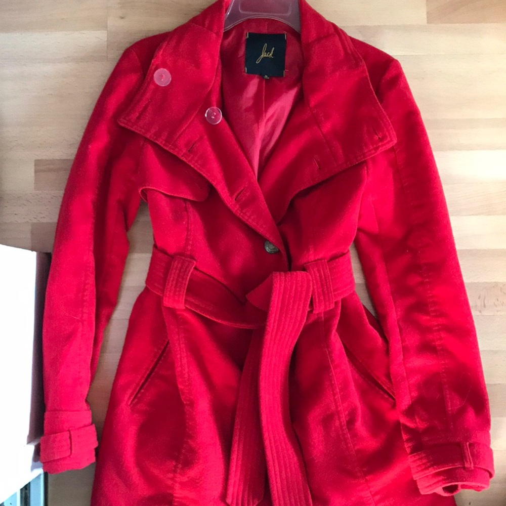 ❄️ Urban Outfitters Jack Red Coat - Medium